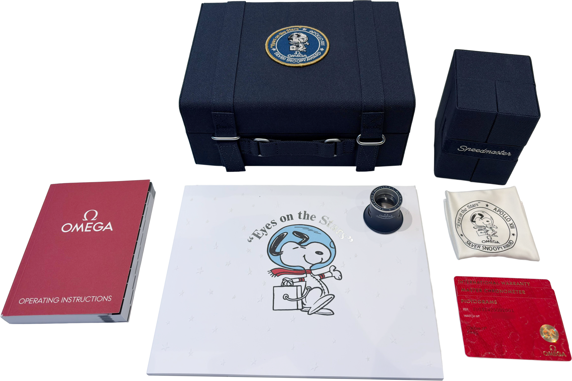 Omega Speedmaster Moonwatch Anniversary Series Silver Snoopy Edition 310.32.42.50.02.001